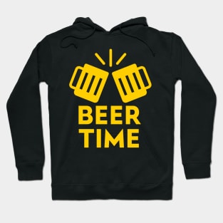 Beer  Time (Yellow) Hoodie